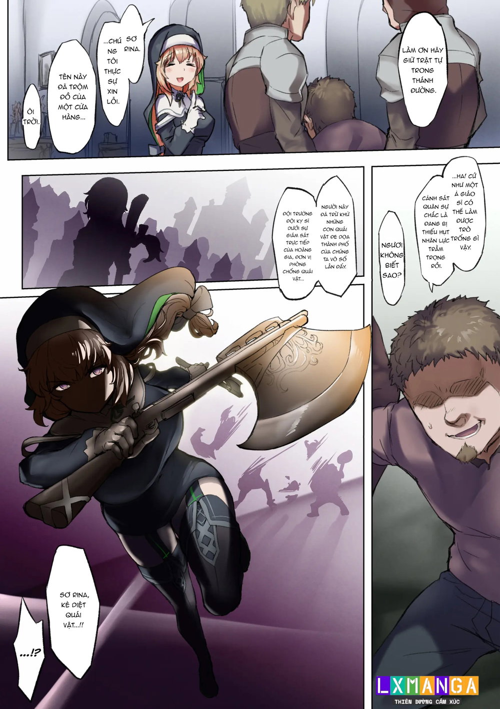 Địt em sơ lòn róc rách nước!! - Chap 1 - 3