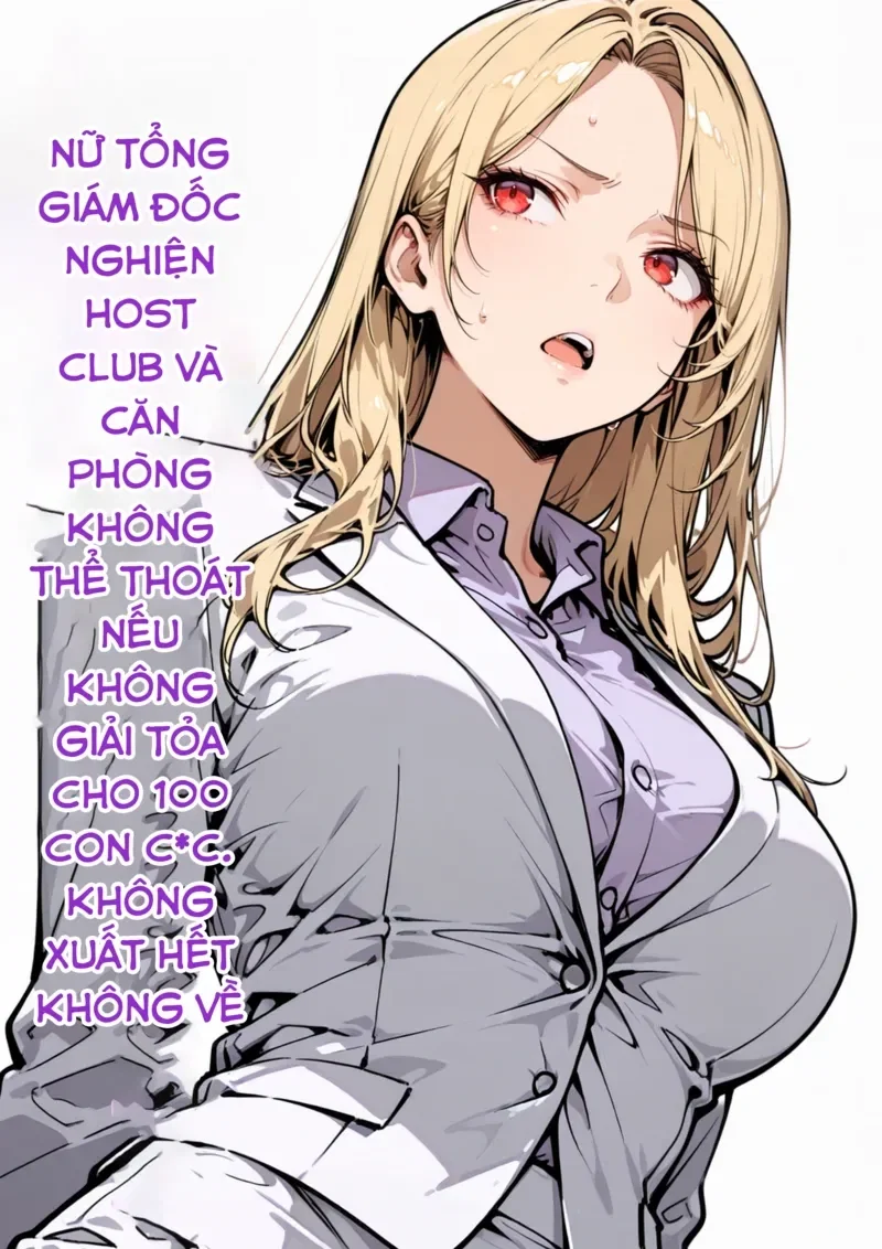 Nữ CEO nghiện host club và căn phòng không thể ... - Oneshot - 1