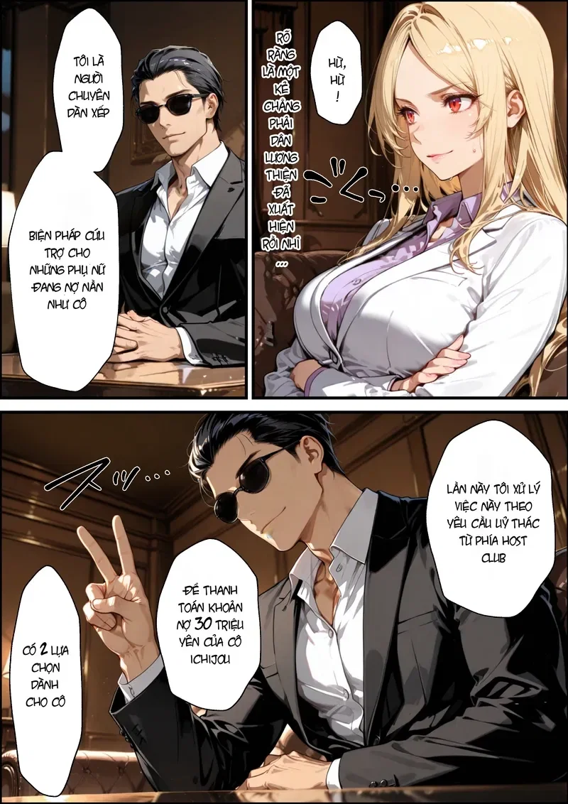Nữ CEO nghiện host club và căn phòng không thể ... - Oneshot - 13