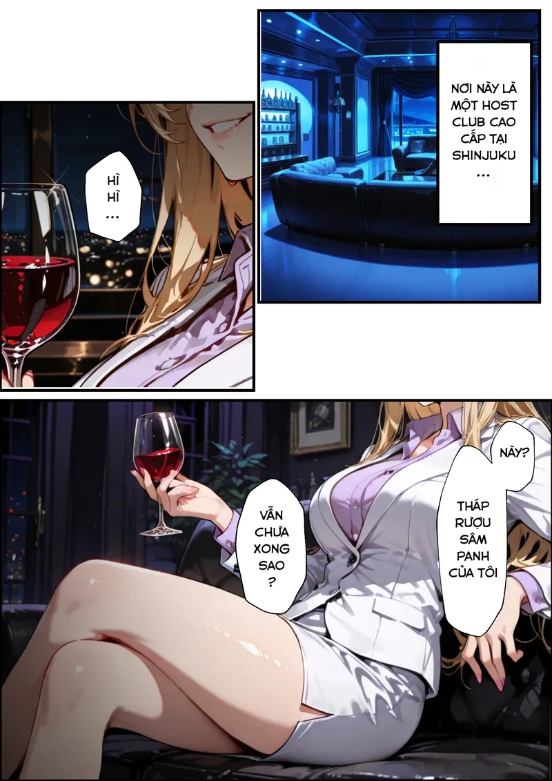 Nữ CEO nghiện host club và căn phòng không thể ... - Oneshot - 3