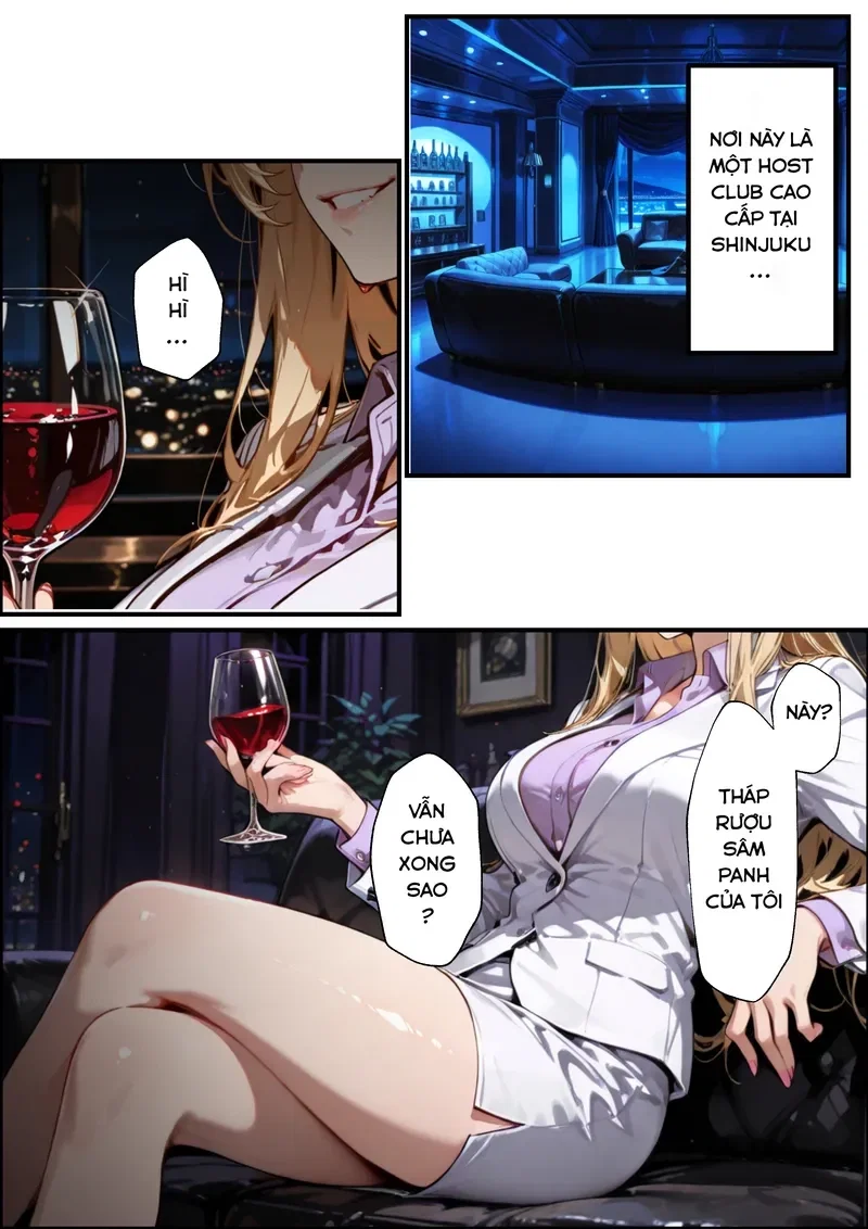 Nữ CEO nghiện host club và căn phòng không thể ... - Oneshot - 3