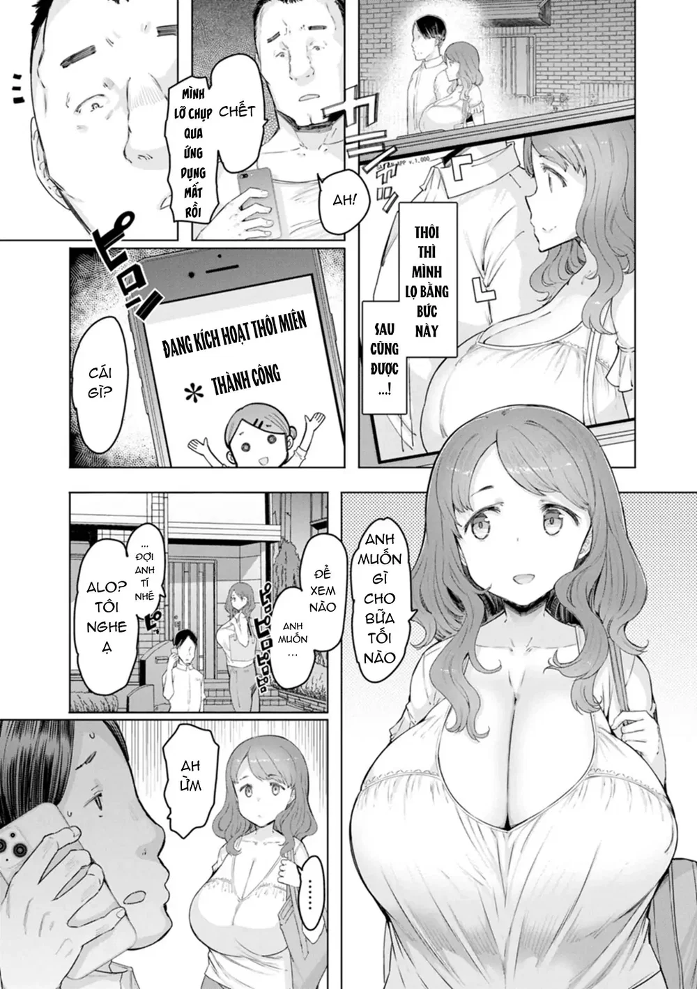 App thôi miên vợ người - Chap 4 - 5