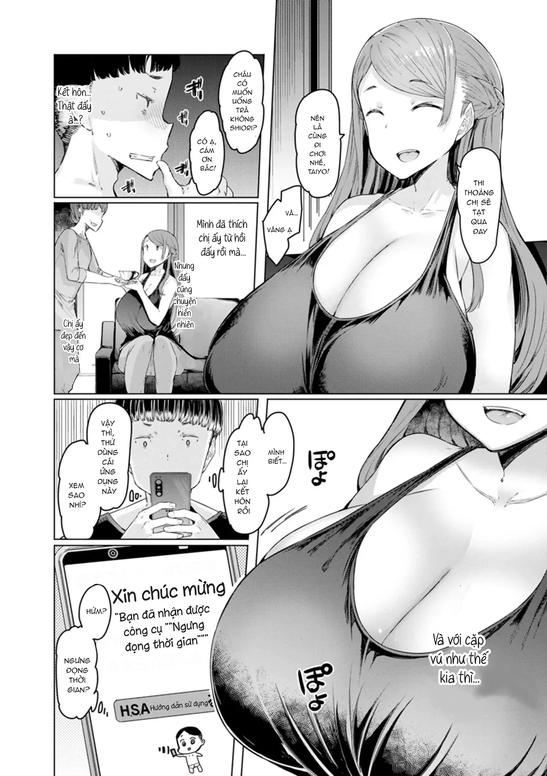 App thôi miên vợ người - Chap 1 - 6