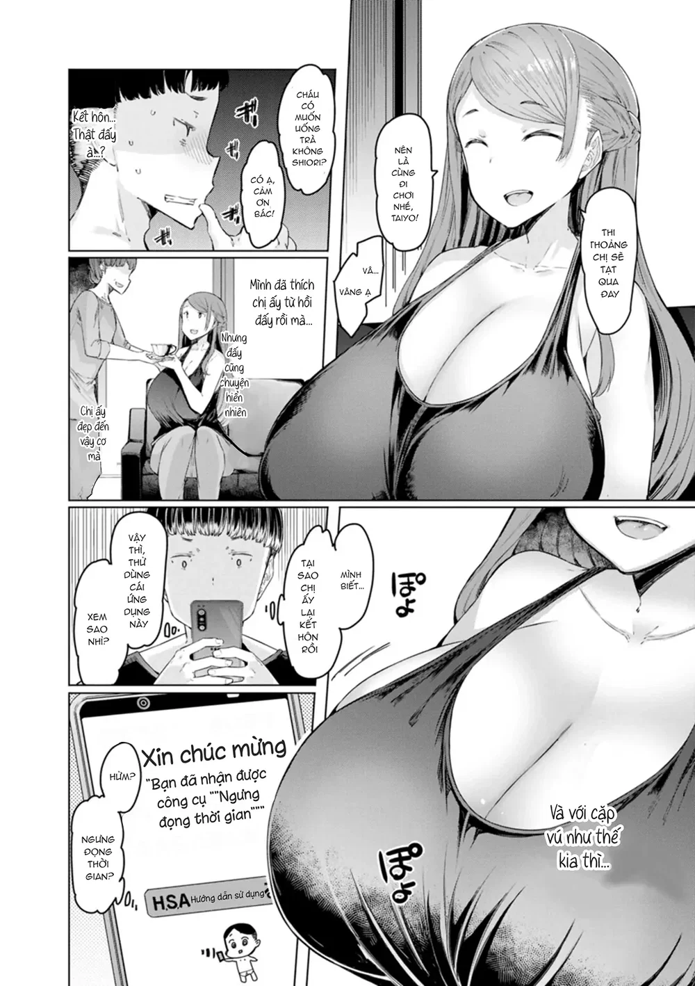 App thôi miên vợ người - Chap 1 - 6