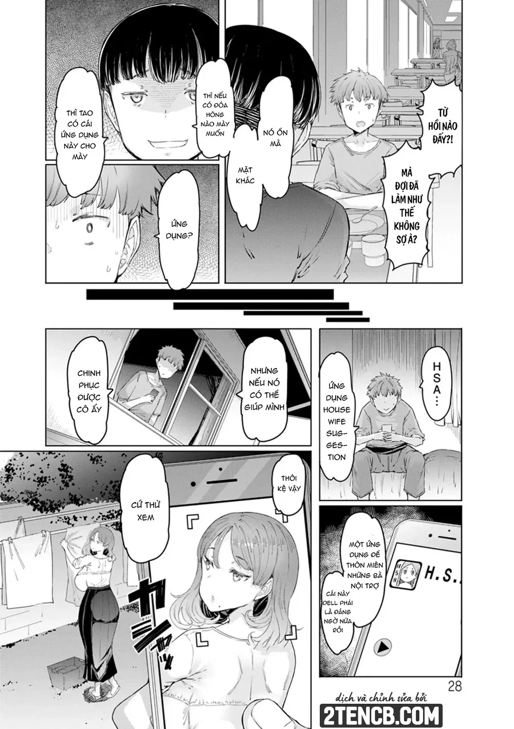 App thôi miên vợ người - Chap 2 - 4