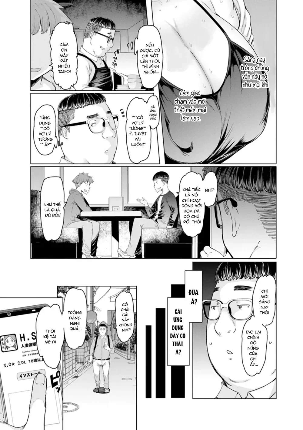 App thôi miên vợ người - Chap 3 - 3