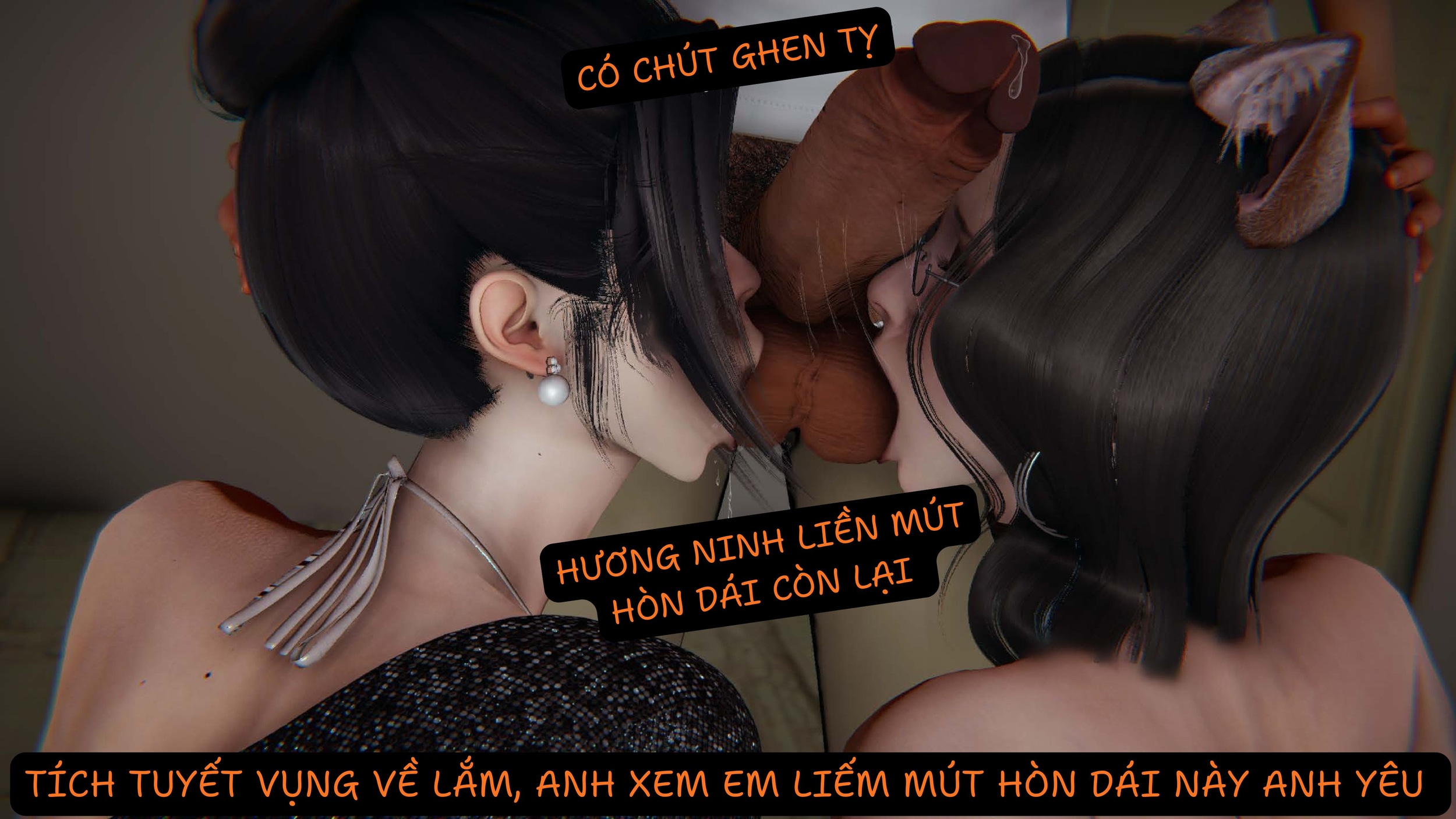 Hệ Thống Thôi Miên Loạn Luân - Chương 3.1 : Some 3 Nếu Em Thích Có Thể Liếm Tinh Dịch Từ Miệng Con Gái Em - 47
