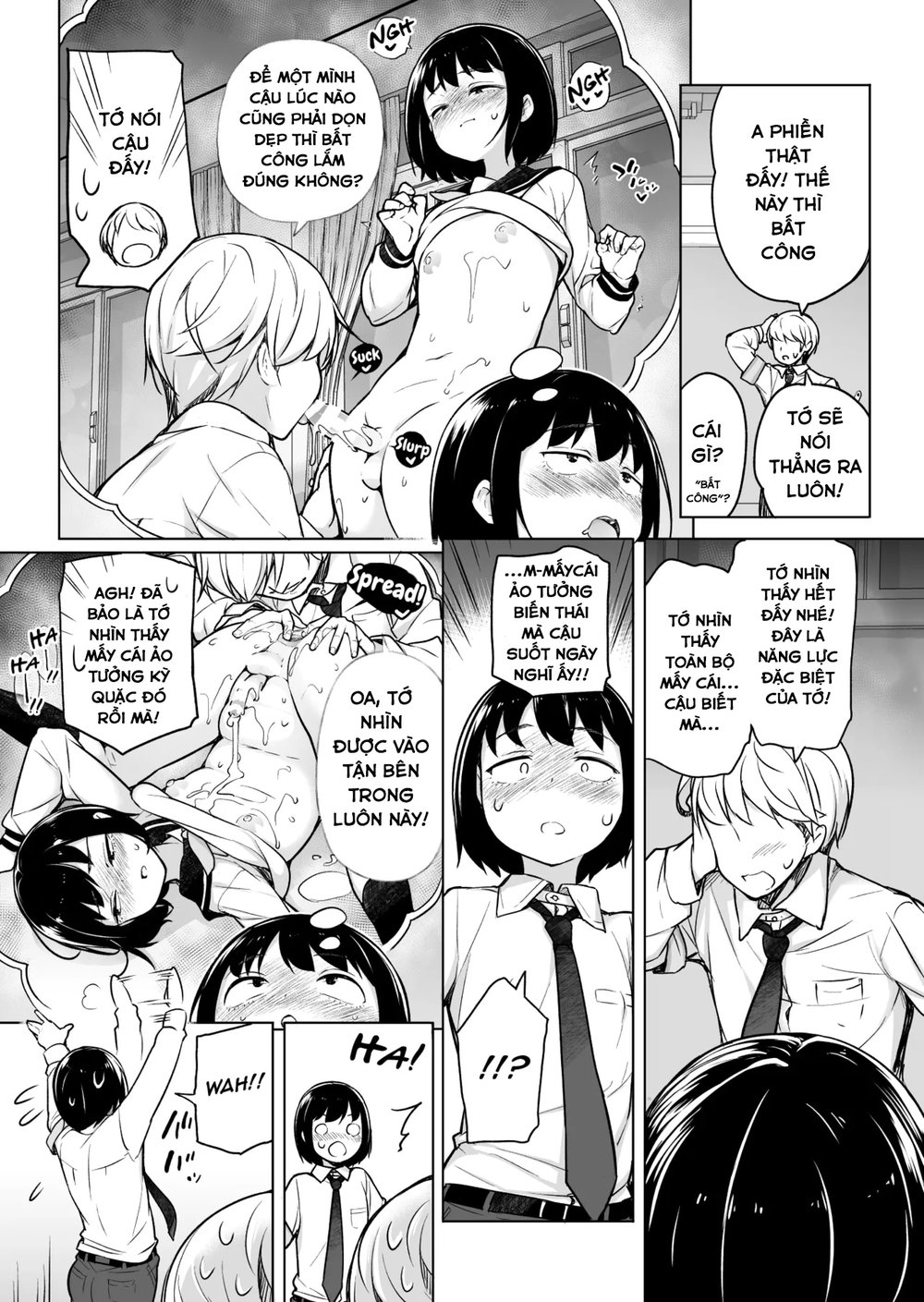 Suy nghĩ đen tối lộ ra hết rồi kìa ?!🐧 còn là ... - oneshot - 12