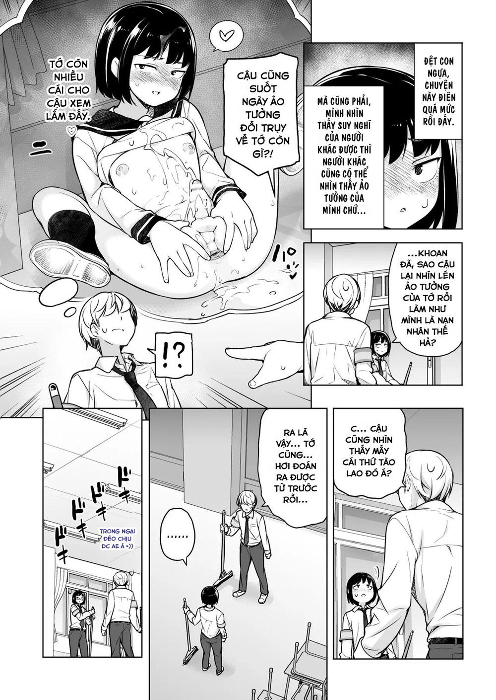 Suy nghĩ đen tối lộ ra hết rồi kìa ?!🐧 còn là ... - oneshot - 13