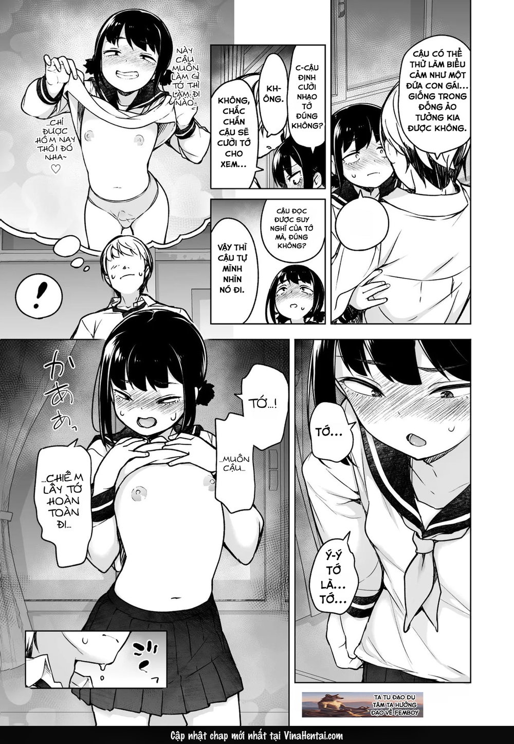 Suy nghĩ đen tối lộ ra hết rồi kìa ?!🐧 còn là ... - oneshot - 15