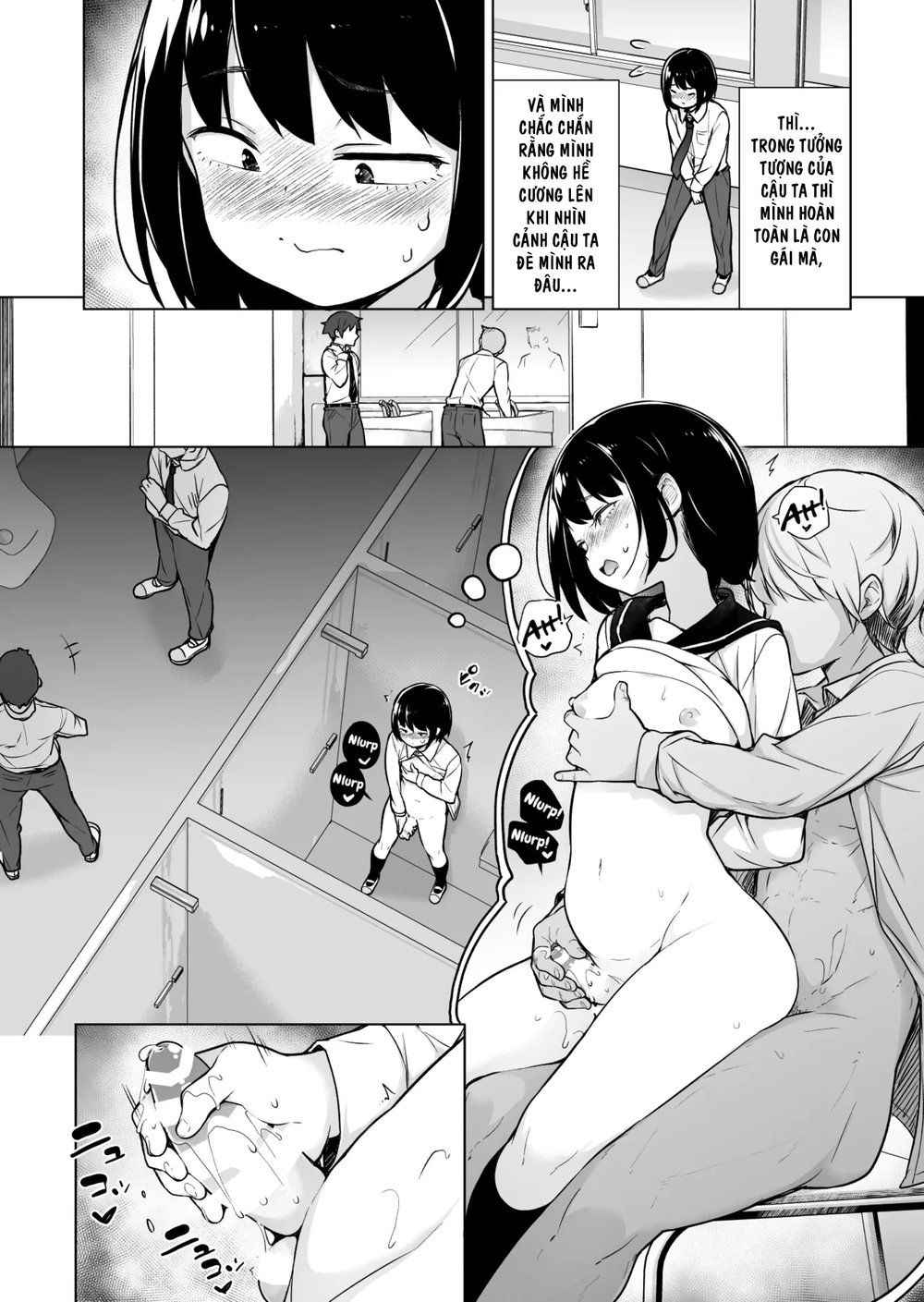 Suy nghĩ đen tối lộ ra hết rồi kìa ?!🐧 còn là ... - oneshot - 6
