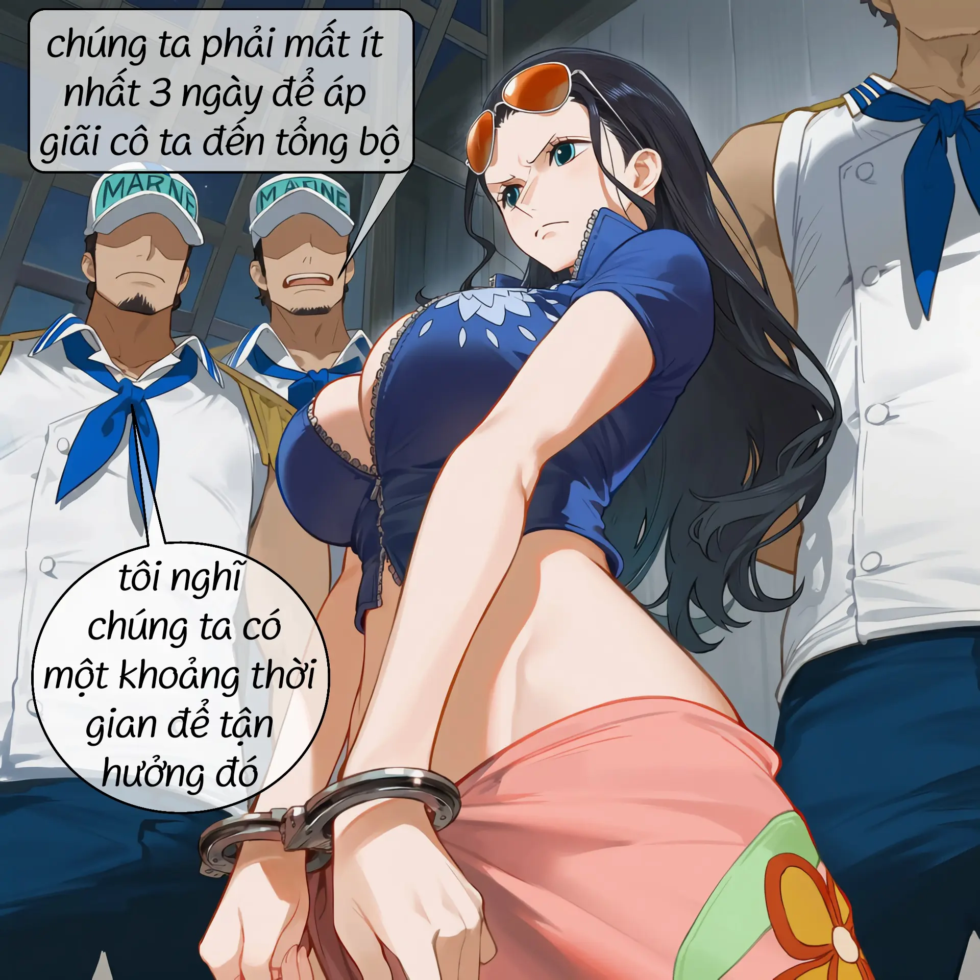 One Piece [series truyện ngắn] - Chap 12 Robin và lũ lâu la hải quân - 2