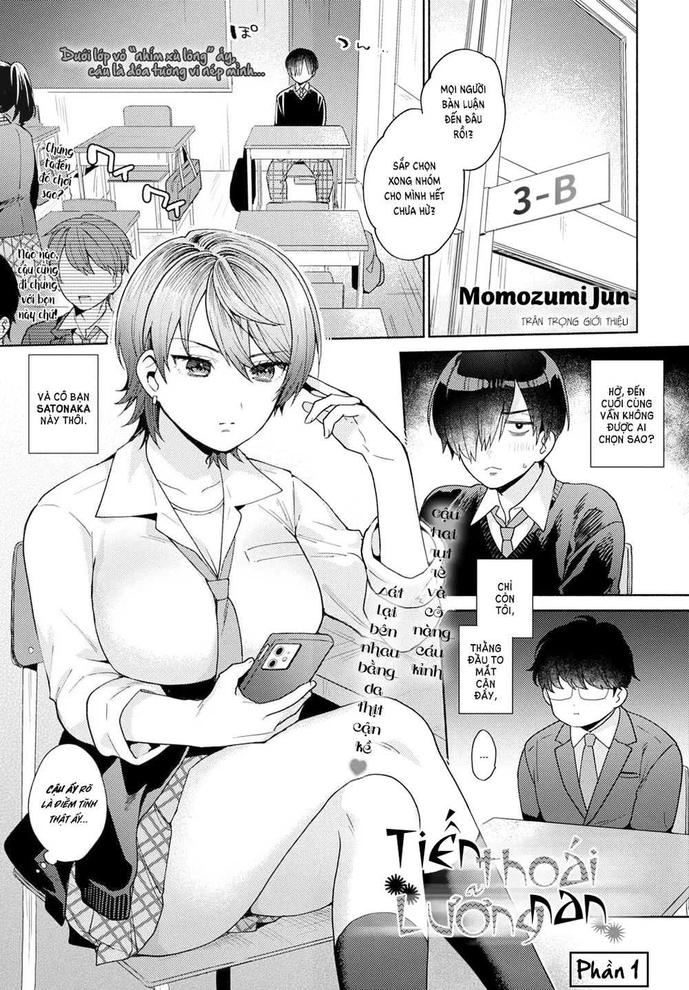 Nàng nhím và cậu ngốc [Harinezumi no Dilemma, H... - chap 1 - 1