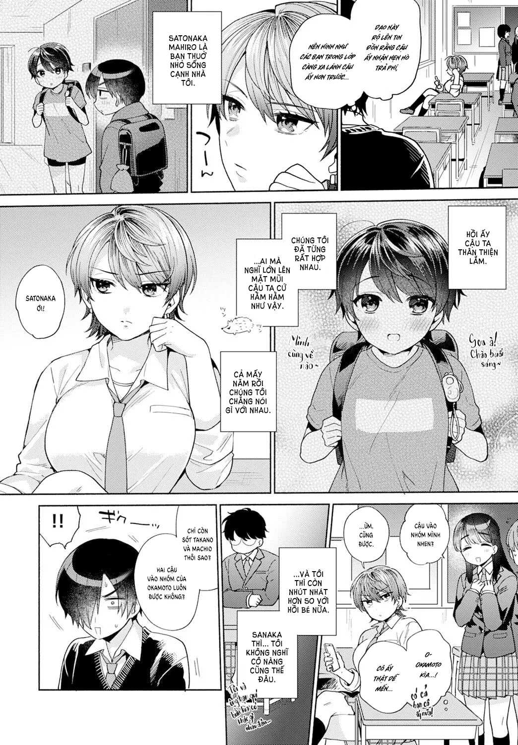 Nàng nhím và cậu ngốc [Harinezumi no Dilemma, H... - chap 1 - 2