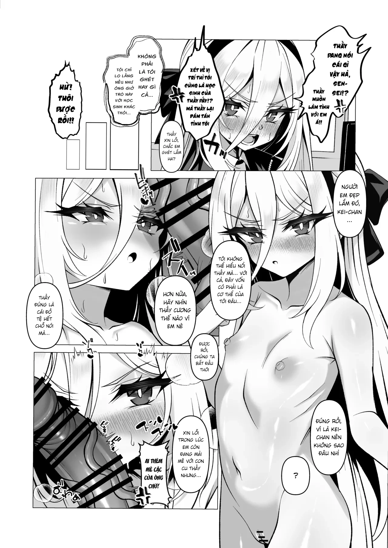 Nè, nè! Thầy yêu Kei-chan nhiều lắm đó!! Nên là... - Chap 1 - 2