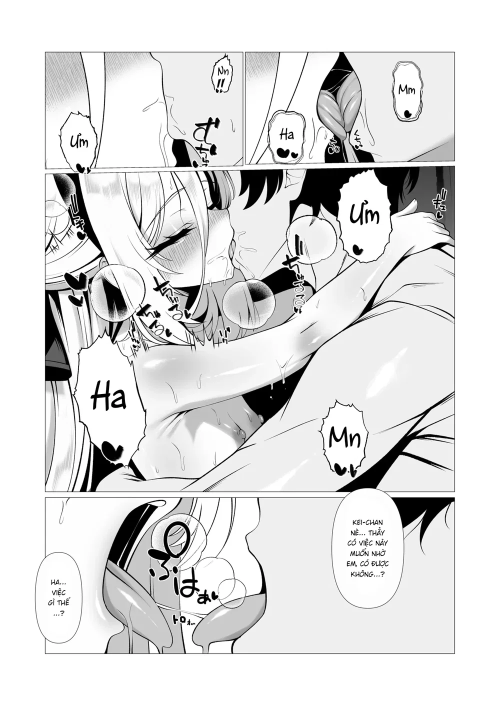 Nè, nè! Thầy yêu Kei-chan nhiều lắm đó!! Nên là... - Chap 1 - 3