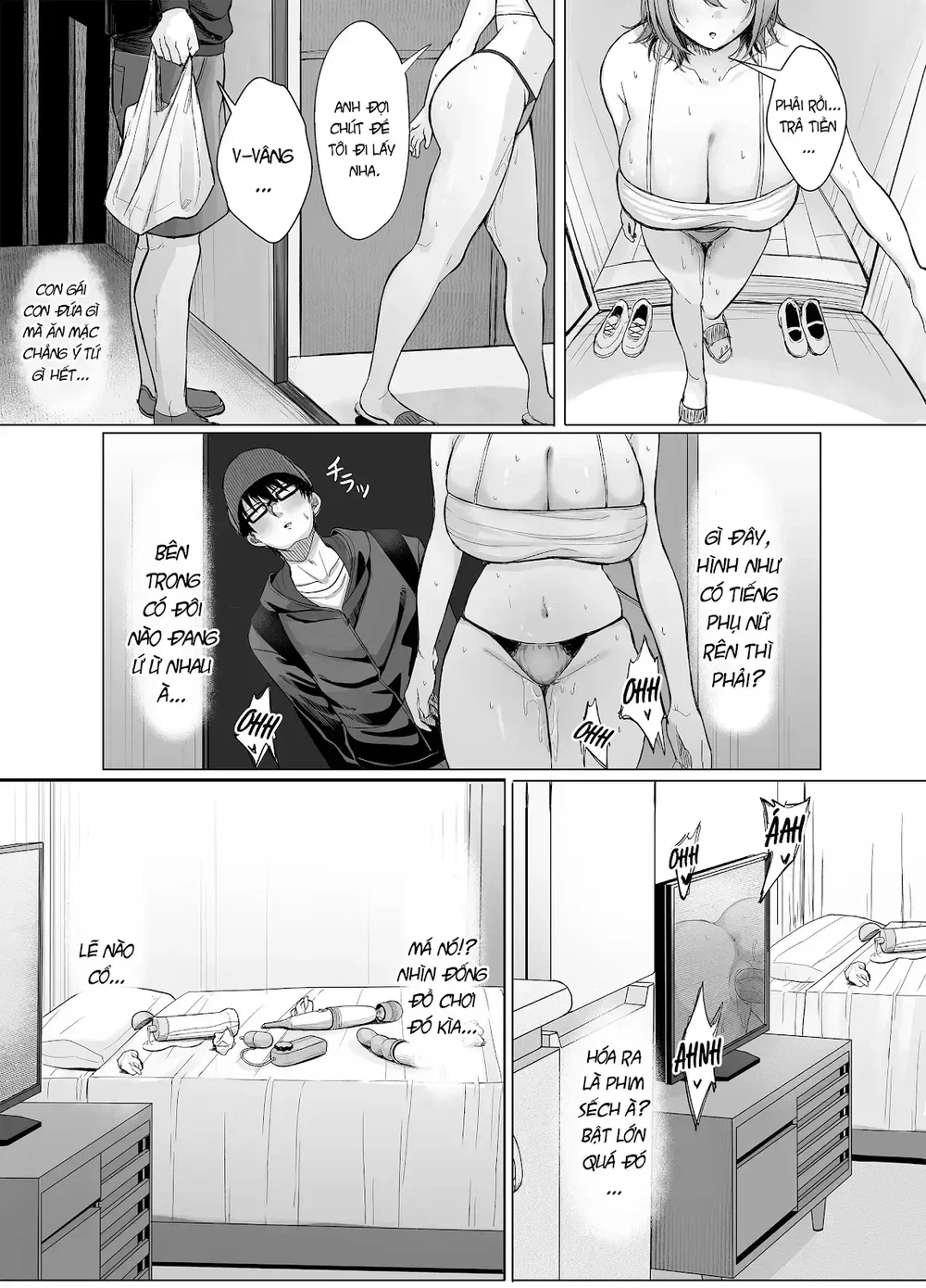 Chị gái dâm đãng phòng 203 - Oneshot - 6
