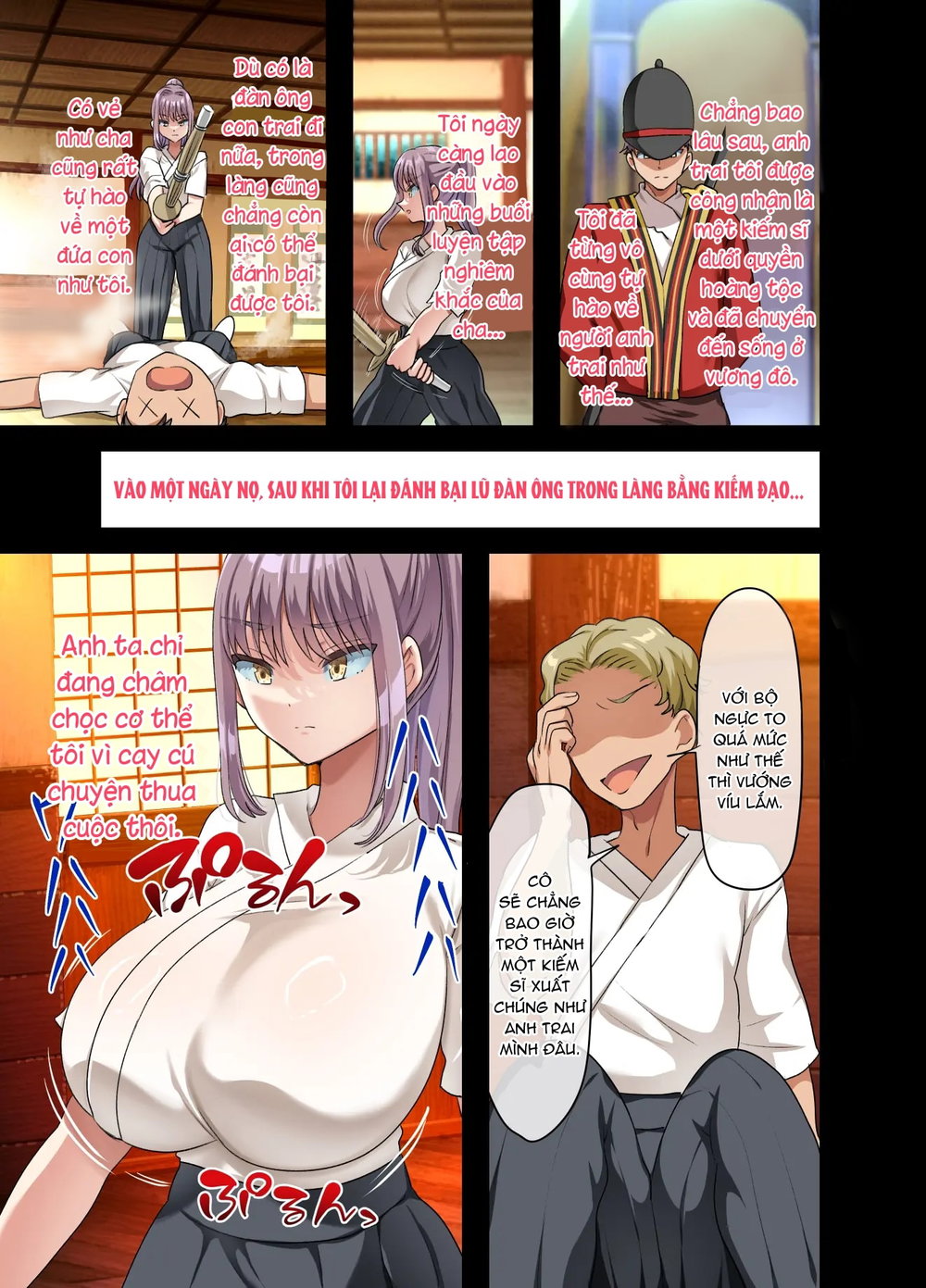 全員欲求不満な勇者御一行 女剣士レベッカ編 - Chap 3 - 17