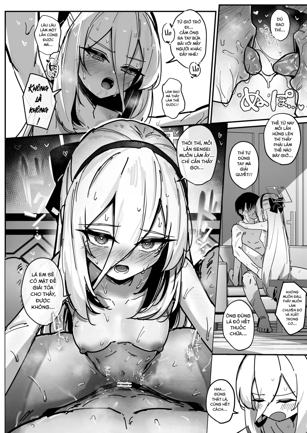 Cái gì, làm tình với thầy á, Tuyệt đối không ba... - Chap 1 - 22