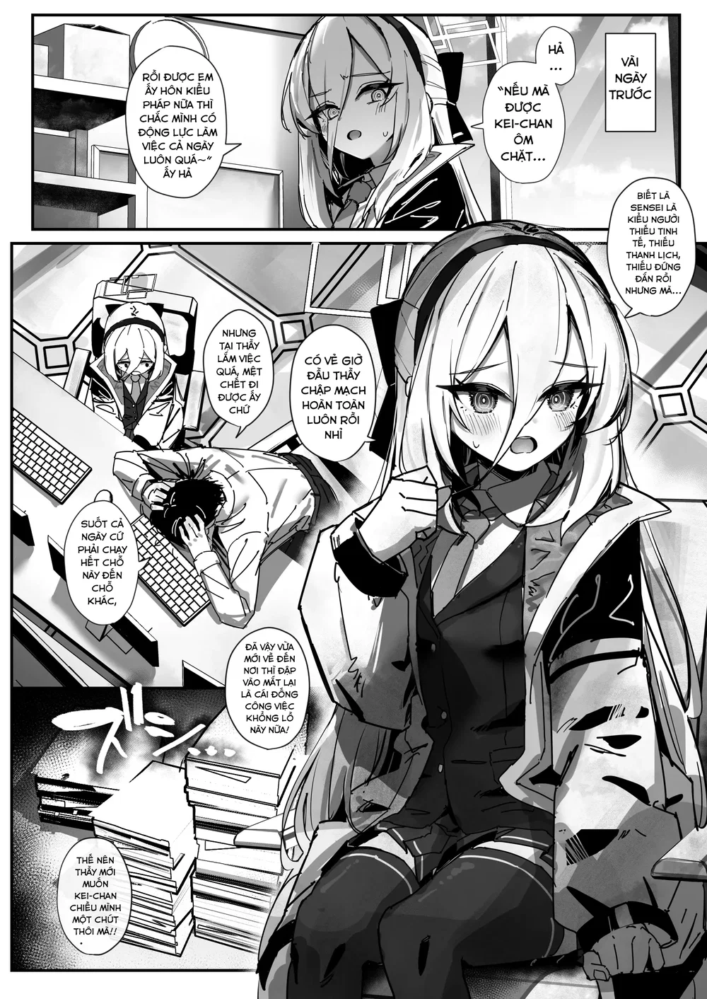 Cái gì, làm tình với thầy á, Tuyệt đối không ba... - Chap 1 - 4