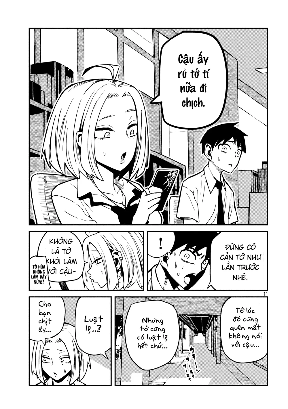 Crush Của Tôi Là Một Đứa Lẳng Lơ - Chap 37 - 11