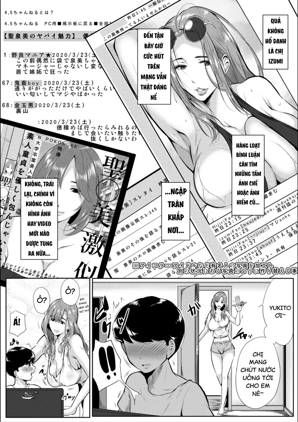 Hương vị của người chị gái Nhật ngực khủng mà t... - Chap 2 - 4