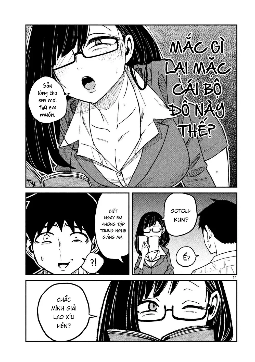 Crush Của Tôi Là Một Đứa Lẳng Lơ - Chap 63 - 11