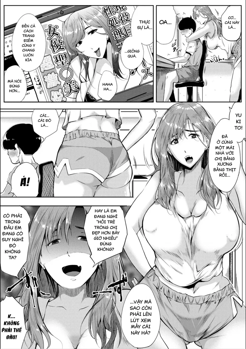 Hương vị của người chị gái ngực khủng mà tôi hằ... - Chap 2 - 5