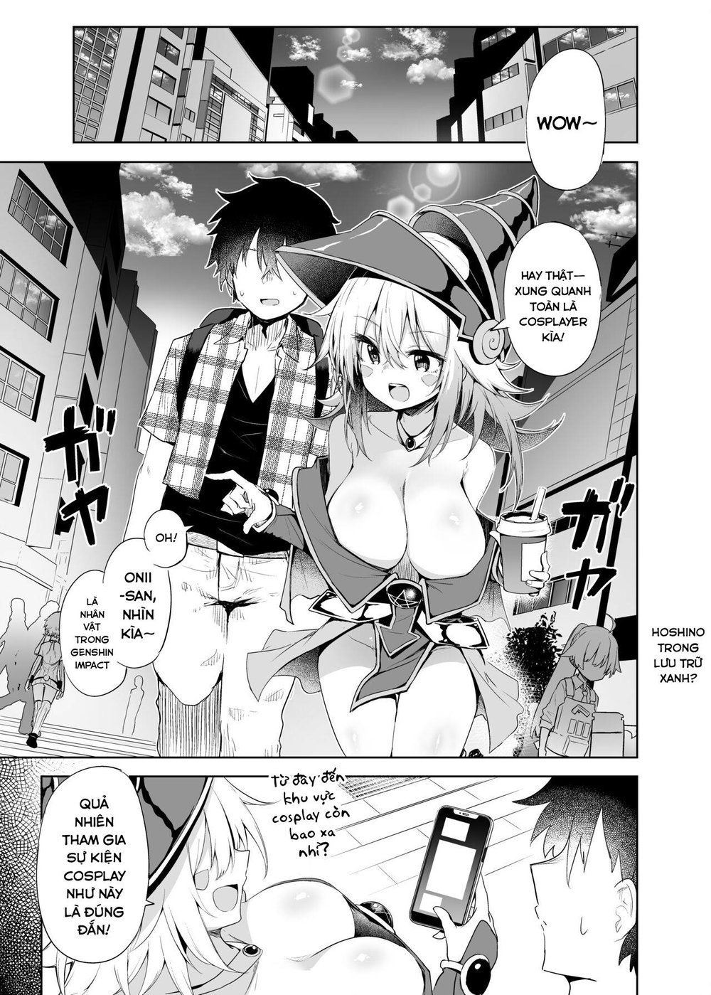 Đi dạo phố cùng em Cosplayer Dark Magician Girl... - Chap 1 - 5