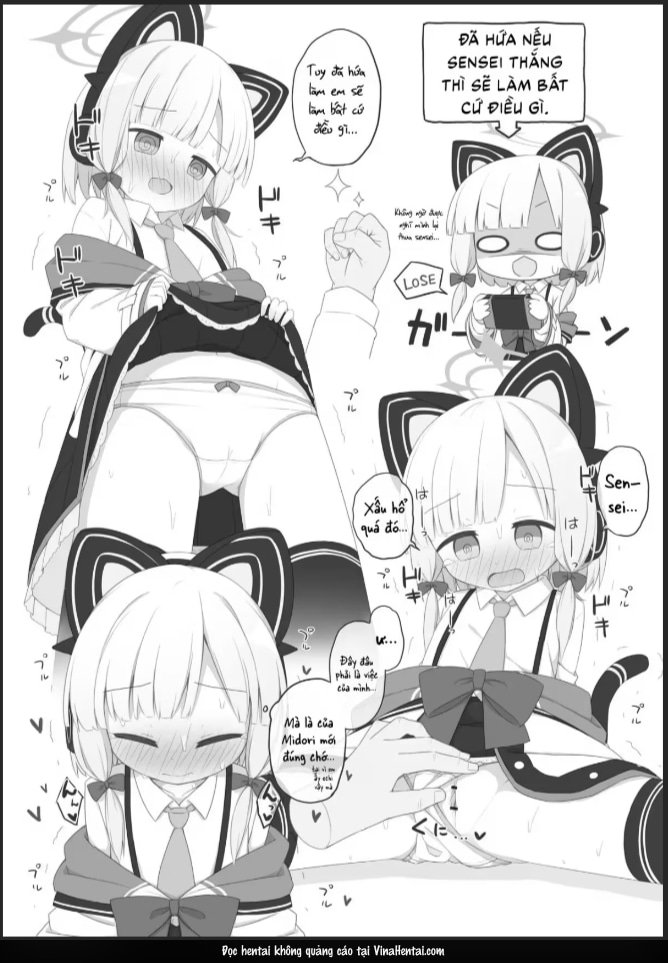 Blue Archive Ecchi Game - OneShot - Chap 1 - 18