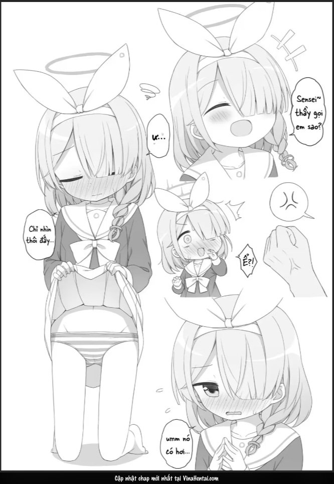 Blue Archive Ecchi Game - OneShot - Chap 1 - 4