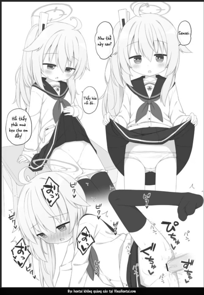 Blue Archive Ecchi Game - OneShot - Chap 1 - 9