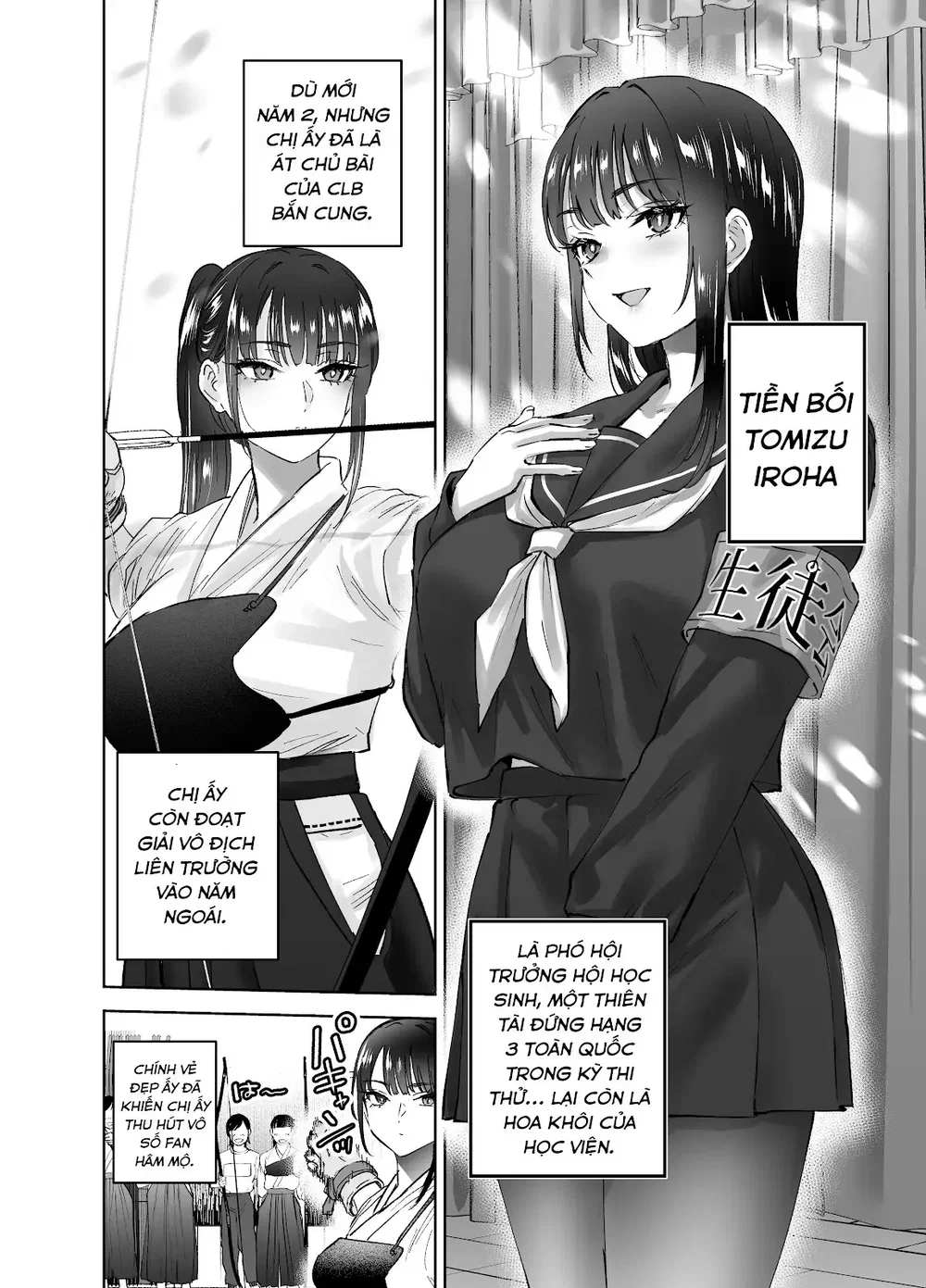 Đàn chị trong câu lạc bộ bắn cung cứ liên tục t... - Oneshot - 3