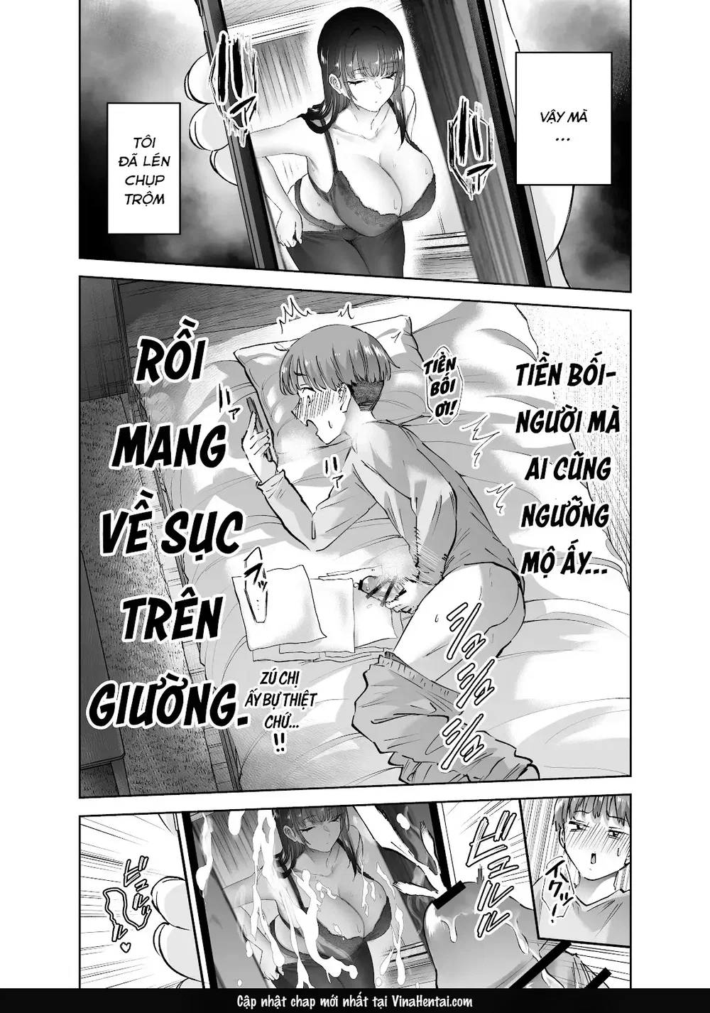 Đàn chị trong câu lạc bộ bắn cung cứ liên tục t... - Oneshot - 4