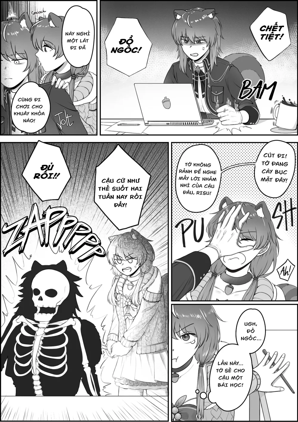 Làm việc quá sức - Oneshot - 1