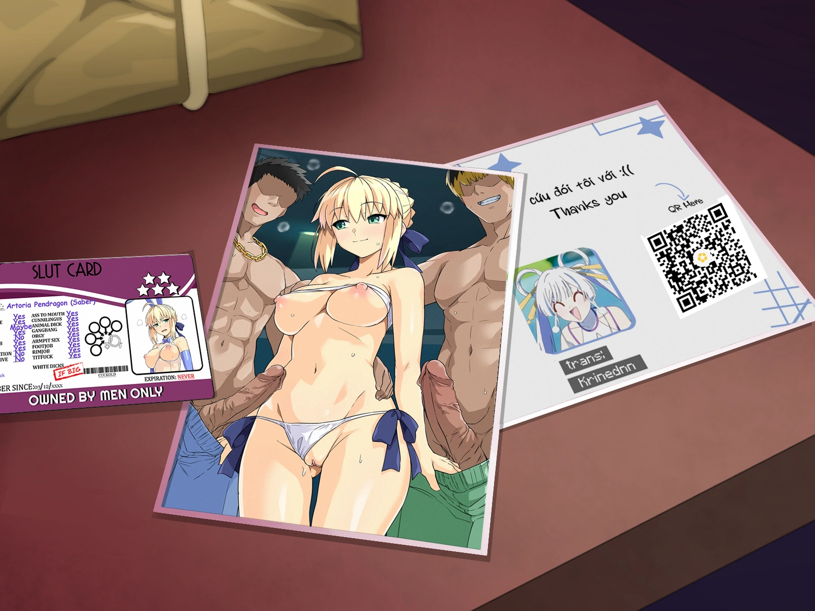 Saber-san Yarimoku Nanpamachi Pool Hen + Omake ... - Chap 2 - 29
