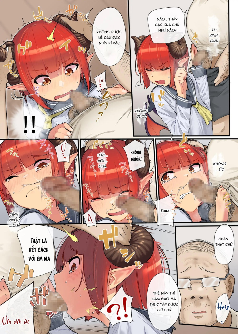 潔癖風紀委員サキュバスの淫ターンシップ ～1週間みっちり♥強制奉仕活動～ - Chap 1 - 11