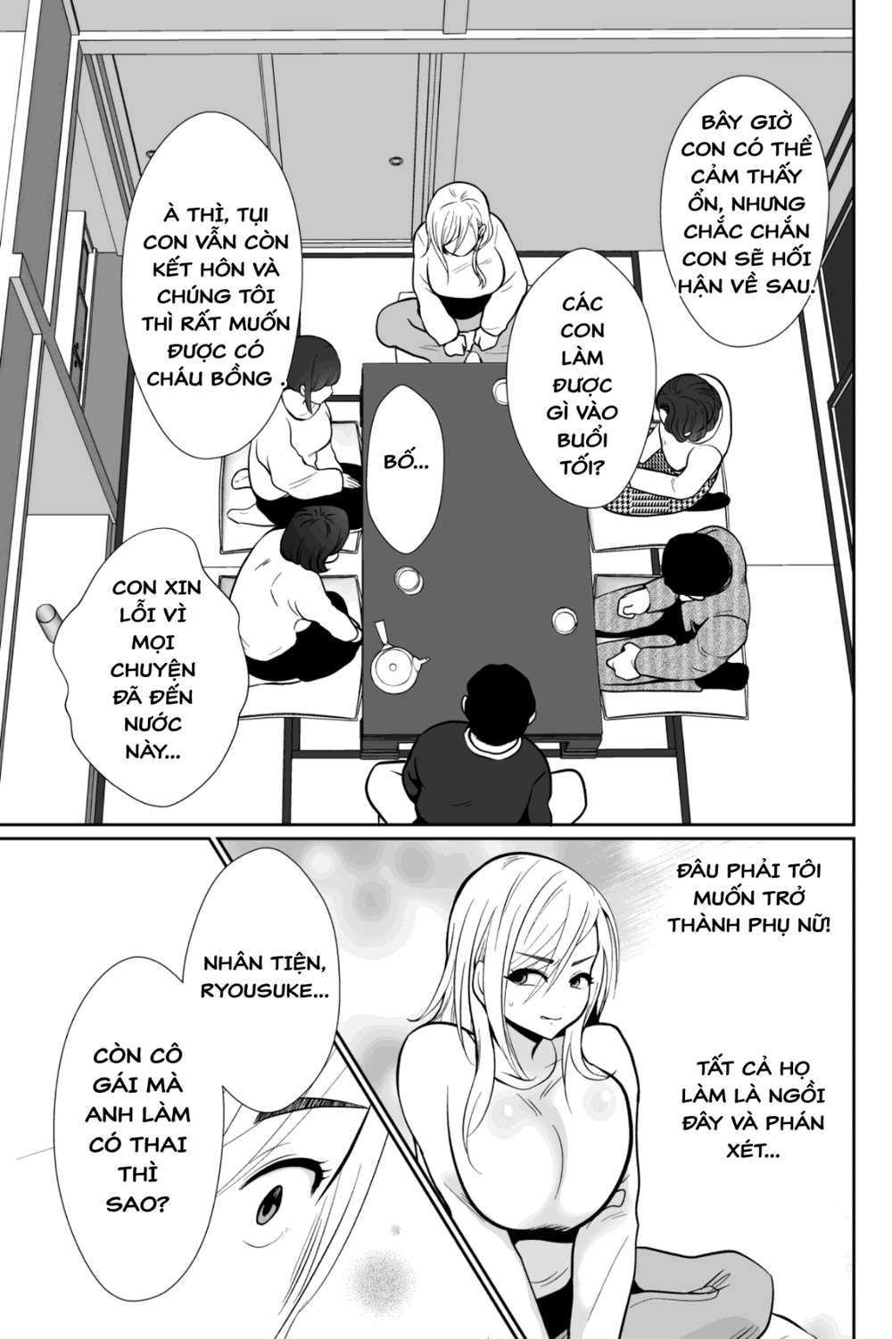 Hậu quả của việc bắt chồng ngoại tình liên tục ... - Chap 1 - 133