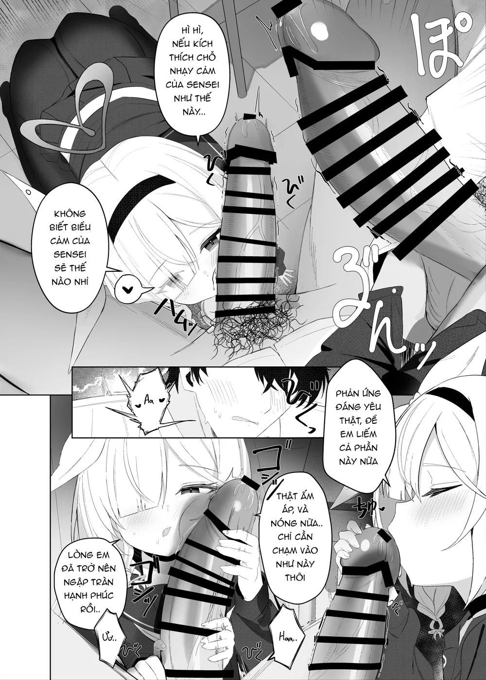 Trói Buộc Sắc Trắng Thuần Khiết Ấy, Bằng Màn Đê... - Oneshot - 13