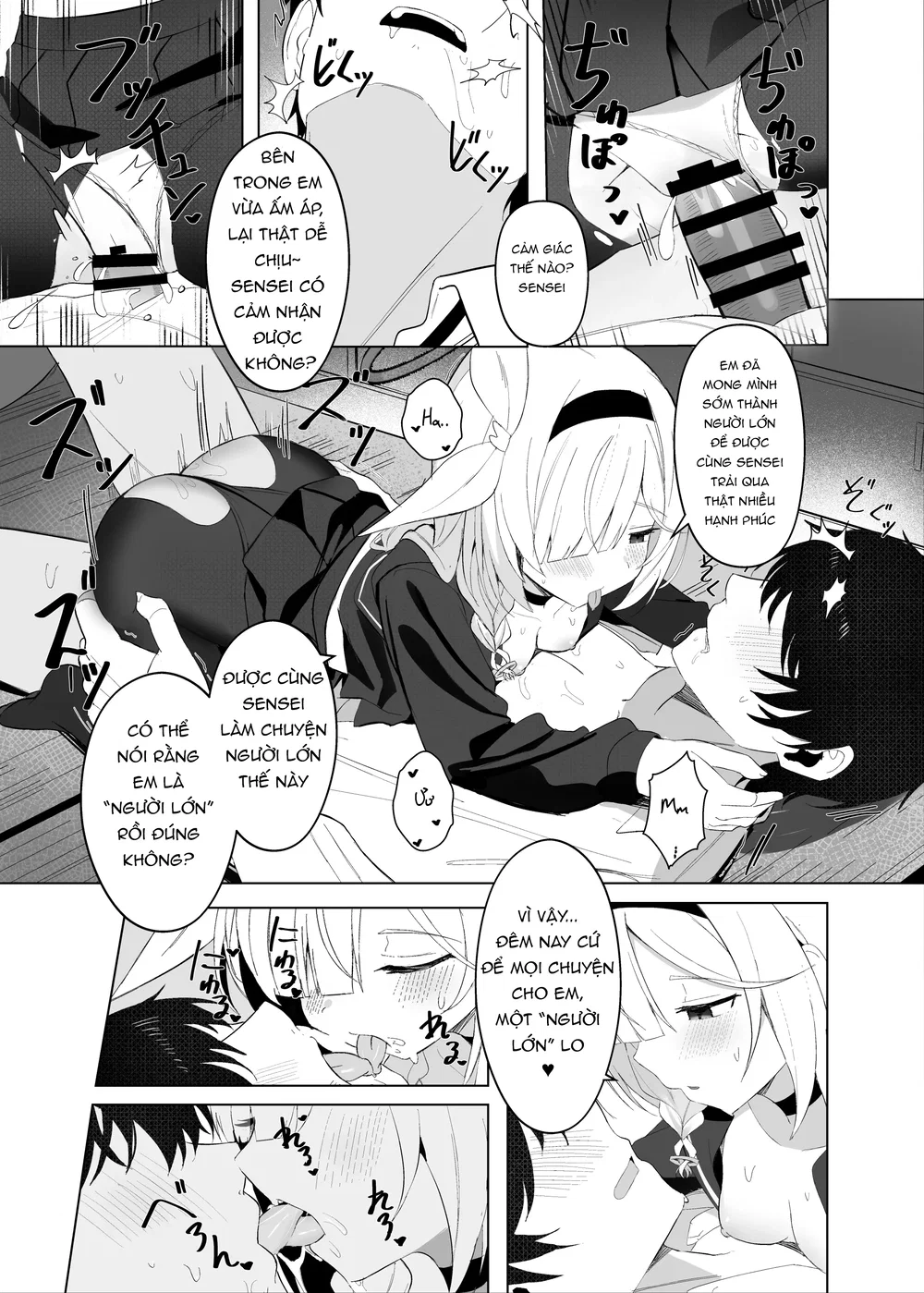 Trói Buộc Sắc Trắng Thuần Khiết Ấy, Bằng Màn Đê... - Oneshot - 18