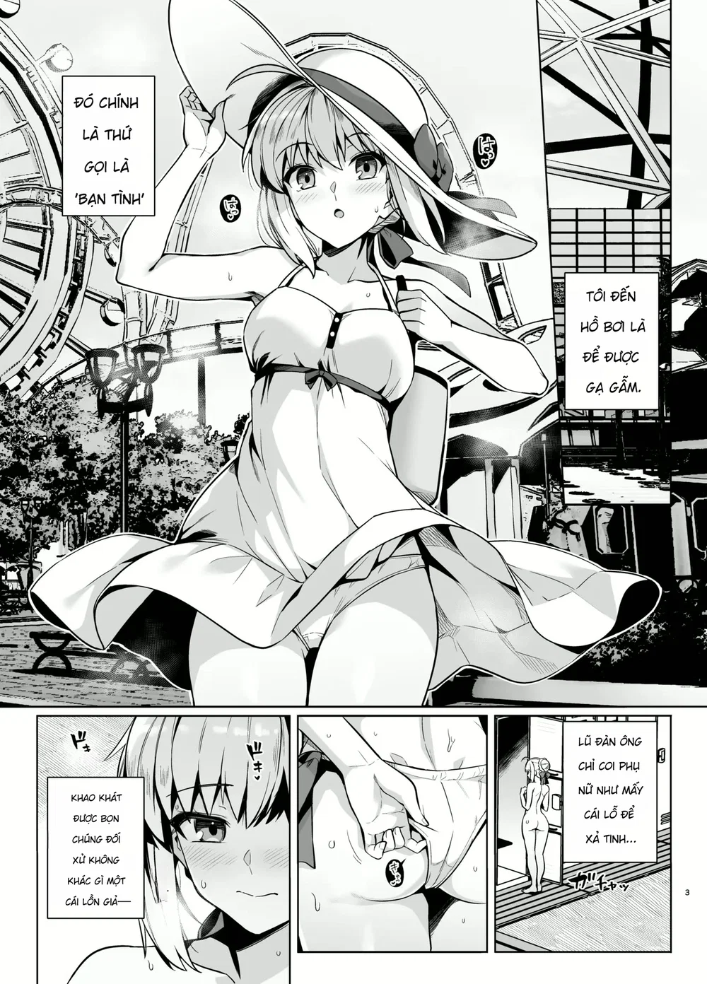 Saber-san Yarimoku Nanpamachi Pool Hen + Omake ... - Chap 1 - 6