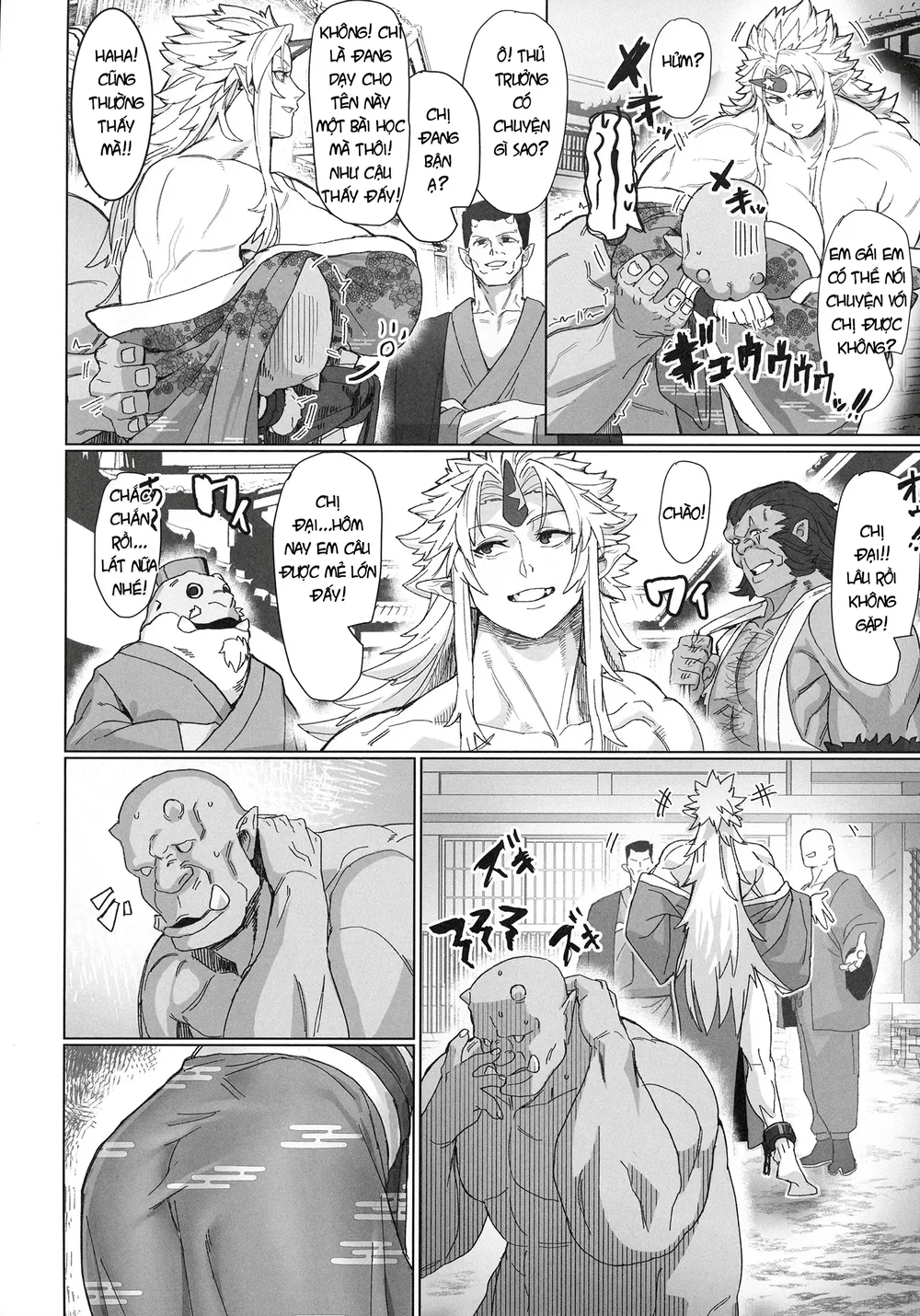 Chị Đại × Chàng Orc - Vòng Xoáy Khoái Lạc - Chap 2 - 4