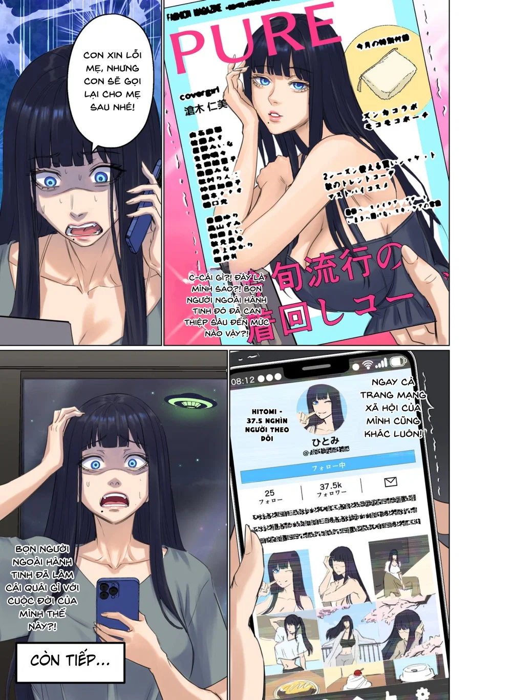 Alien Abduction( BẢN CHI TIẾT) - CHAP 1(FULL COLOR) - 62