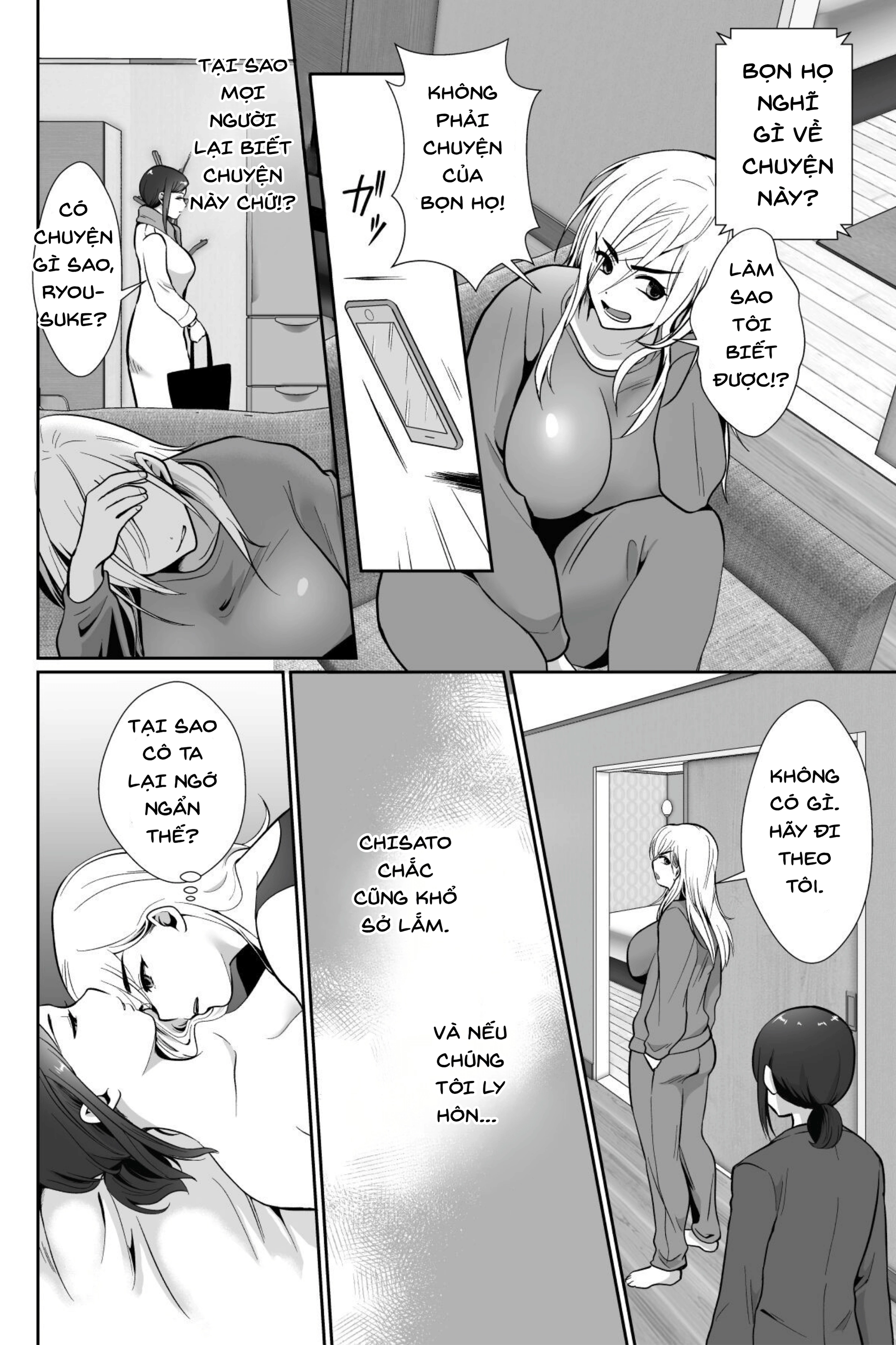 Hậu quả của việc bắt chồng ngoại tình liên tục ... - Chap 2 - 16