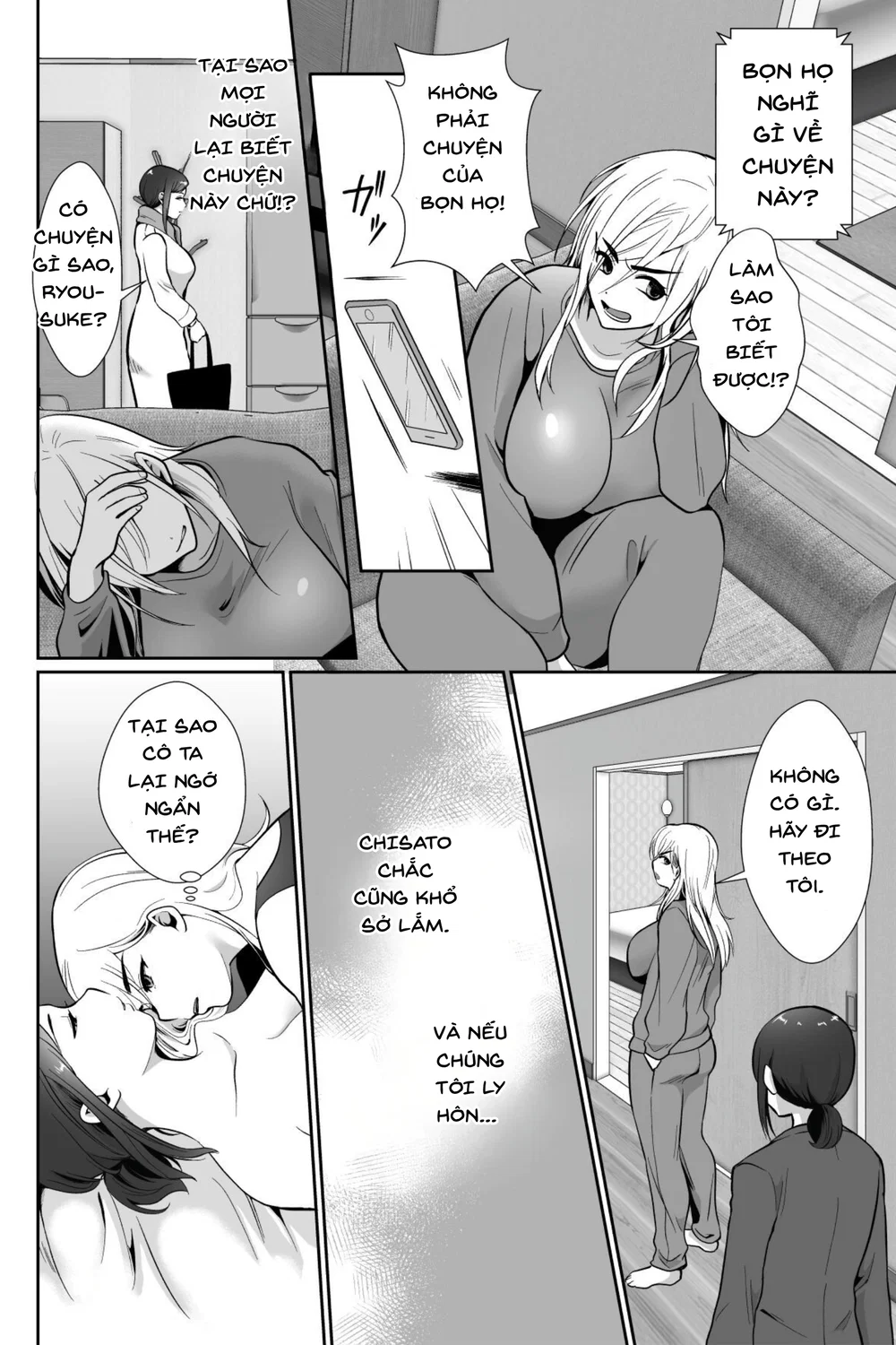 Hậu quả của việc bắt chồng ngoại tình liên tục ... - Chap 2 - 16