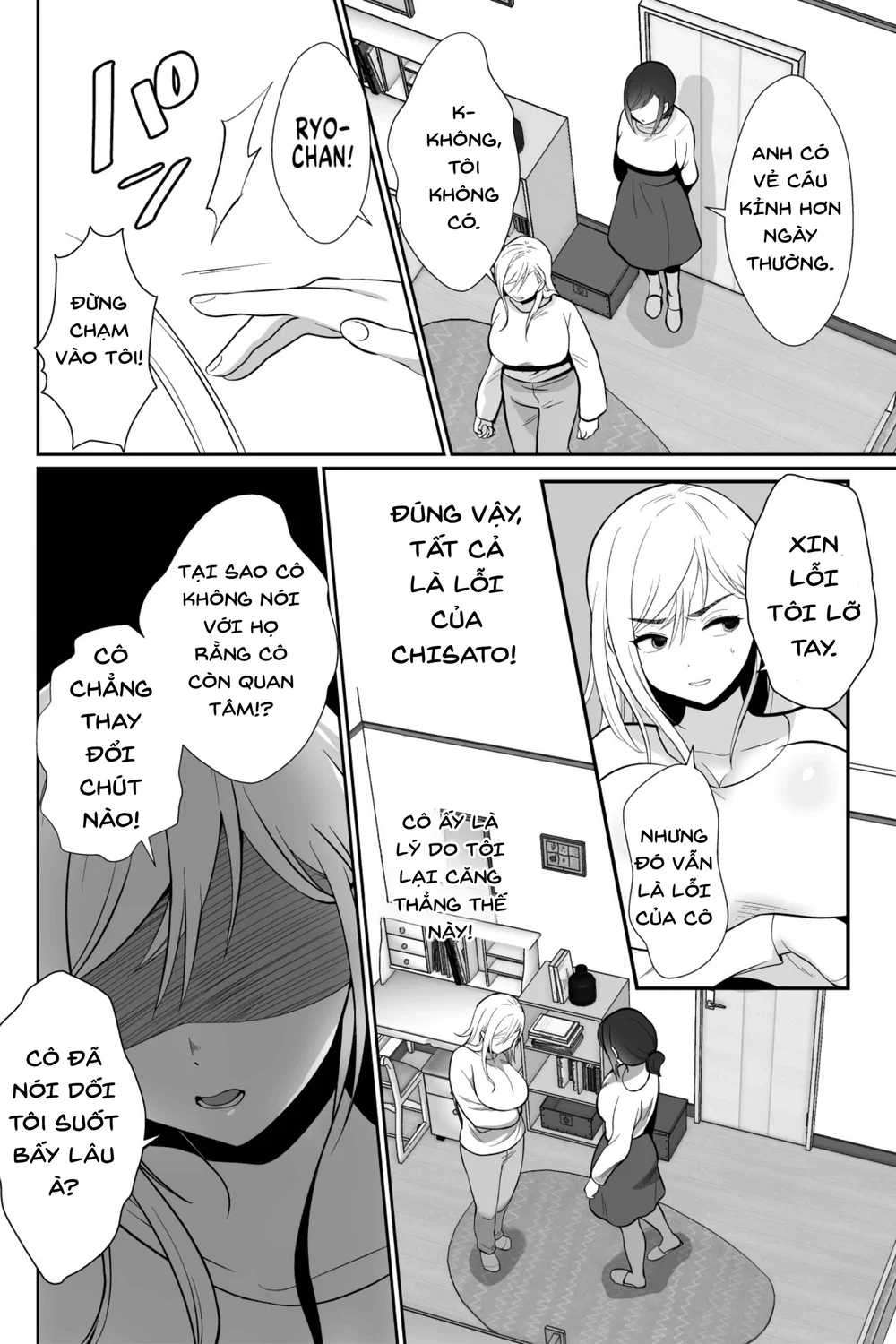 Hậu quả của việc bắt chồng ngoại tình liên tục ... - Chap 2 - 64