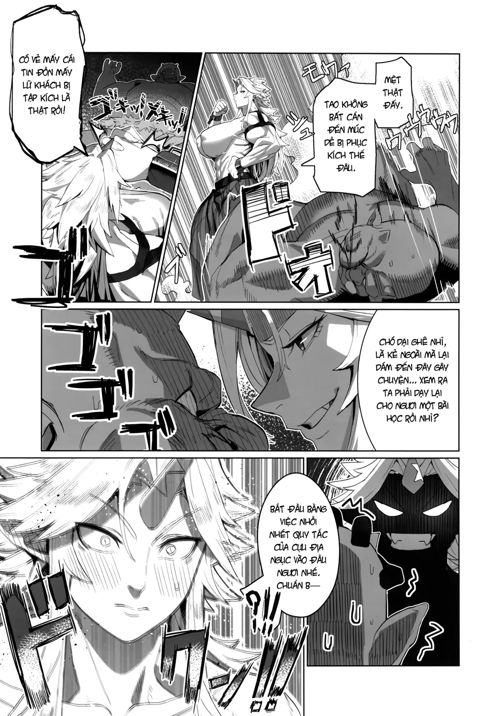 Chị Đại × Chàng Orc - Vòng Xoáy Khoái Lạc - Chap 1 - 6