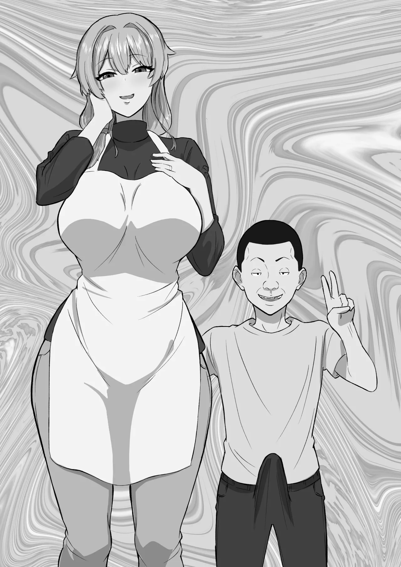 Ottori mama o jōshiki kaihen musuko no dōkyūsei... - Chap 1 - 13