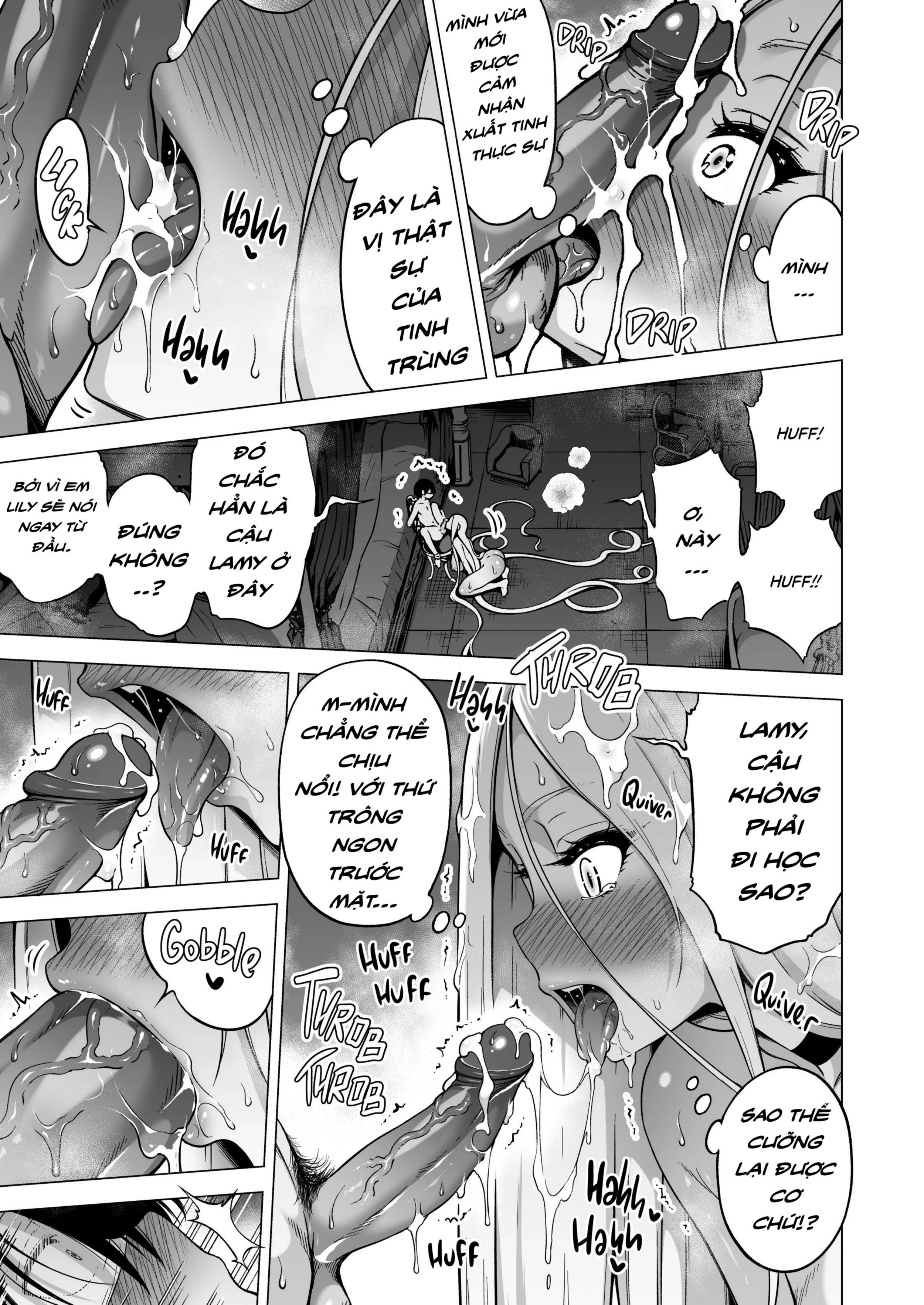 Hands On Draining with Three Succubus Sisters - chap 4 - 13