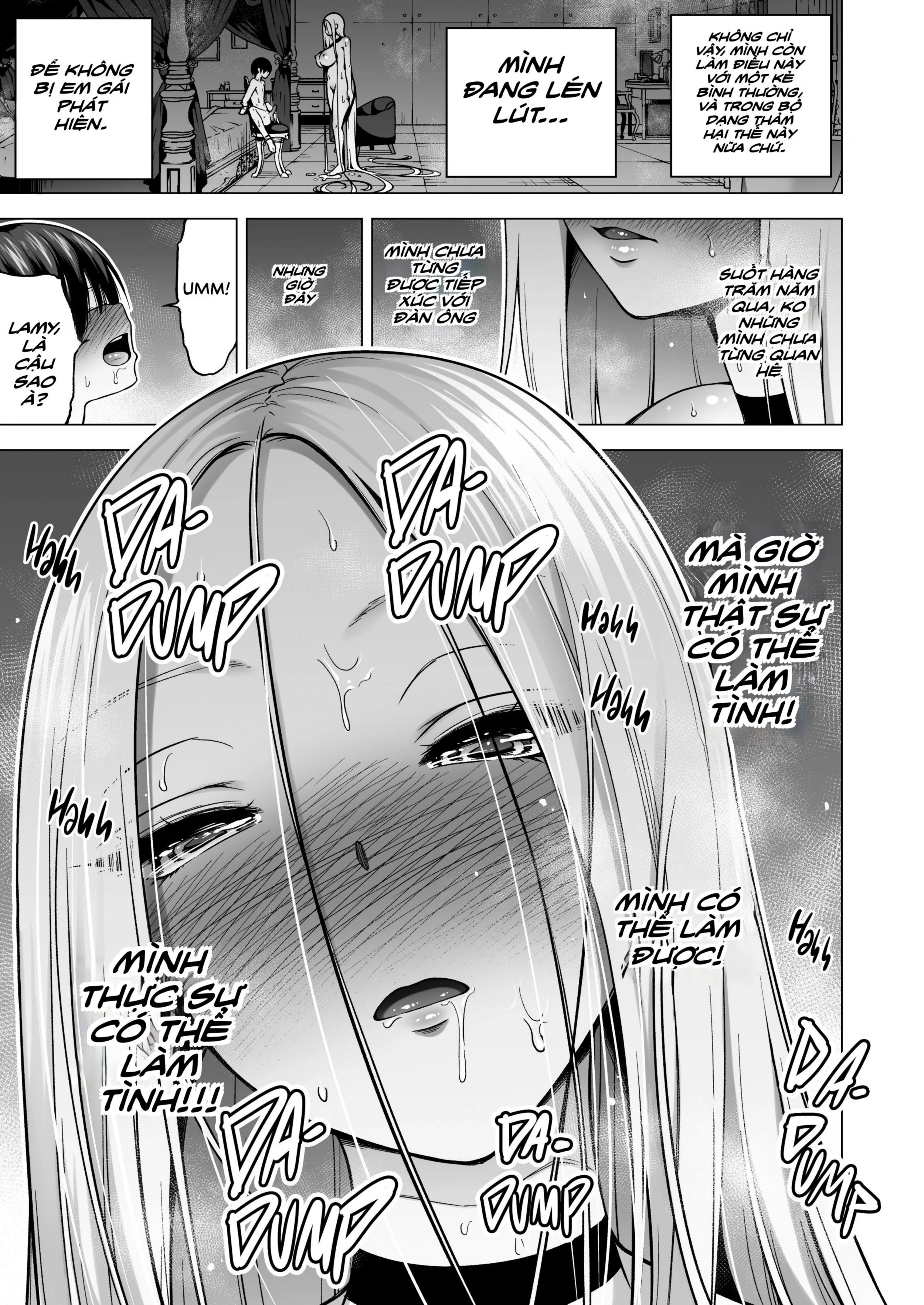 Hands On Draining with Three Succubus Sisters - chap 4 - 41